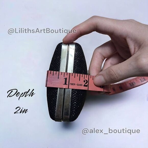 Glitter Box Evening Clutch(Q004)-Clutch for Women - Picture 7 of 9